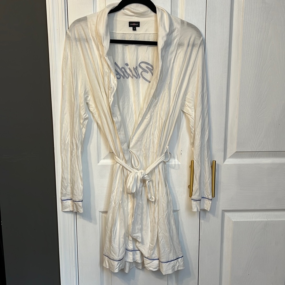 Cosabella Bride Robe Size Small